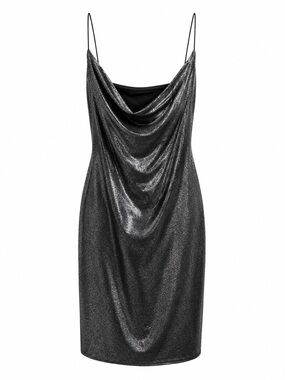 Metallic Midnight Shimmer Dress